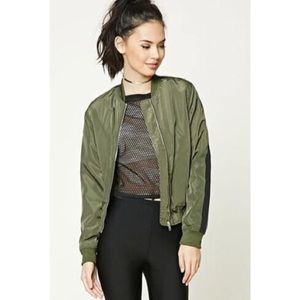 Forever 21 Zip-up Bomber Jacket